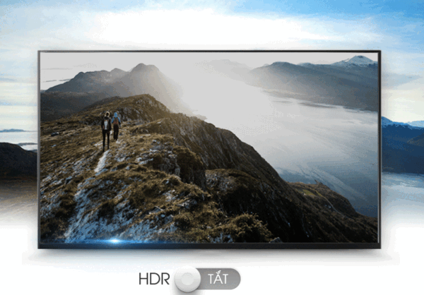 HDR hiện đại trên tivi SOny KD-49X8000E