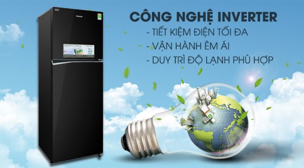 Công nghệ Inverter - Tủ lạnh Panasonic Inverter 326 lít NR-BL351GKVN