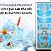 Công nghệ Panorama - Tủ lạnh Panasonic Inverter 366 lít NR-BL381GKVN