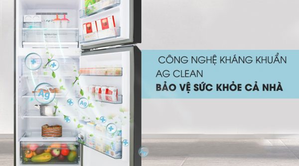 Công nghệ Ag Clean - Tủ lạnh Panasonic Inverter 366 lít NR-BL381GKVN