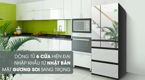 Thiết kế - Tủ lạnh Panasonic Inverter 491 lít NR-F503GT-X2