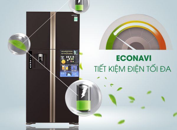 Hitachi R-W660FPGV3X (GBW) với công nghệ tiết kiệm điện