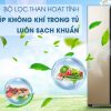 Lọc sạch không khí với bộ lọc than hoạt tính - Tủ lạnh Samsung Inverter 647 lít RS62R50014G/SV