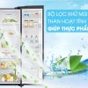 Bộ lọc khử mùi than hoạt tính trả lại không gian trong lành, không bám mùi hôi khó chịu - Tủ lạnh Samsung Inverter 647 lít RS62R5001B4/SV Mẫu 2019