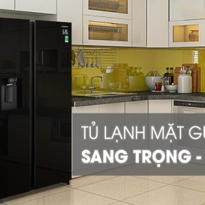 Thiết kế sang trọng và tinh tế - Tủ lạnh Samsung Inverter 617 lít RS64R53012C/SV