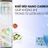 Lọc sạch không khí với bộ lọc than hoạt tính - Tủ lạnh Samsung Inverter 617 lít RS64R53012C/SV