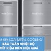 Hạn chế mất nhiệt với tấm chắn giữ nhiệt Metal Cooling - Tủ lạnh Samsung Inverter 602 lít RS65R5691B4/SV Mẫu 2019