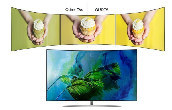 Smart Tivi QLED 4K Samsung QA55Q8CAM Đa góc nhìn