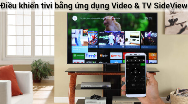 Điều khiển tivi bằng ứng dụng trên đt với Sony 75X8500F