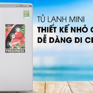 Tủ lạnh Aqua 90 lít AQR-95ER (SS)