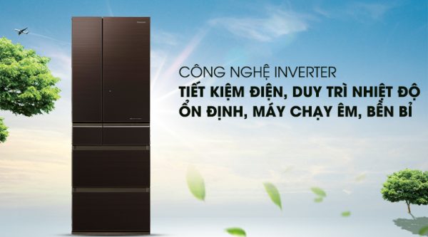 Công nghệ Inverter - Tủ lạnh Panasonic Inverter 491 lít NR-F503GT-T2