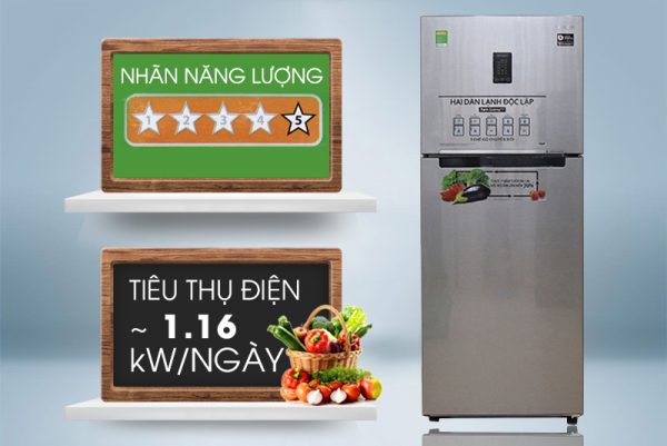 mức tiêu hao nhiên liệu của tủ lạnh RT32K5532S8/SV