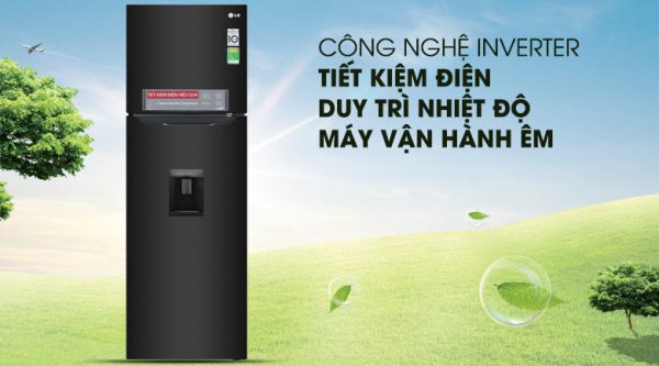 Công nghệ Inverter - Tủ lạnh LG Inverter 255 lít GN-D255BL