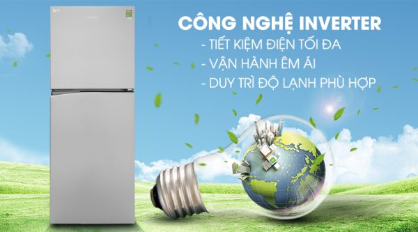 Công nghệ Inverter - Tủ lạnh Panasonic Inverter 326 lít NR-BL359PSVN