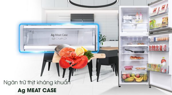 Ngăn Ag Meat Case - Tủ lạnh Panasonic Inverter 326 lít NR-BL359PSVN