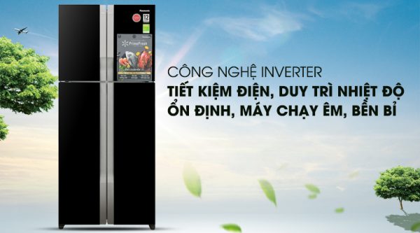 Công nghệ Inverter - Tủ lạnh Panasonic Inverter 550 lít NR-DZ600GKVN