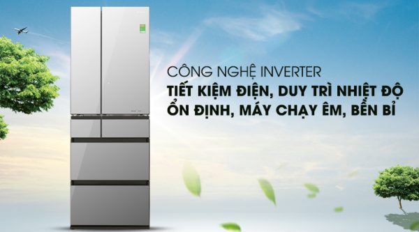 Công nghệ Inverter - Tủ lạnh Panasonic Inverter 491 lít NR-F503GT-X2