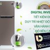 Công nghệ Digital Inverter tiết kiệm điện năng, không gây tiếng ồn - Tủ lạnh Samsung Inverter 236 lít RT22M4032DX/SV